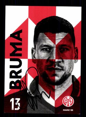 Jeffrey Bruma Autogrammkarte FSV Mainz 05 2019-20 Original Signiert