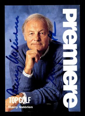 Harry Valerien Autogrammkarte Original Signiert # BC 89093