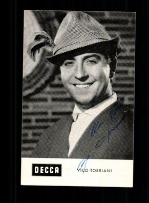 Vico Torriani Autogrammkarte Original Signiert + F 1268