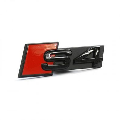 Original Audi S4 Schriftzug Clip schwarz Plakette Kühlergrill Emblem 8W0071805