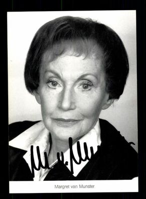 Margret van Munster Lindenstraße Autogrammkarte Original Signiert # BC 85361