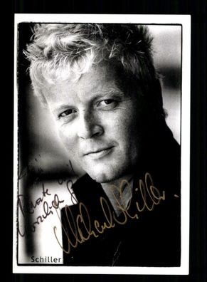 Michael Schiller Autogrammkarte Original Signiert + F 1454