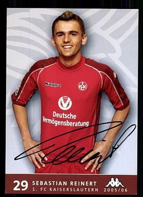 Sebastian Reinert 1. FC Kaiserslautern 2005/06 Autogrammkarte+ + A 63350