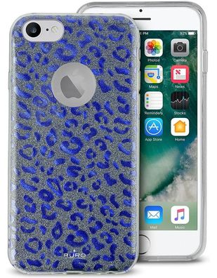 Puro Shine Glitzer Cover SchutzHülle Case Tasche für Apple iPhone 7 8 SE 2020