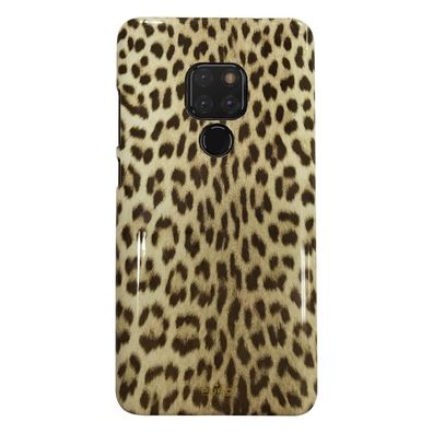 Puro Glam Cover Leopard Muster Case SchutzHülle Tasche Black Huawei Mate 20