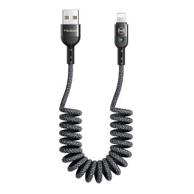 Mcdodo Spiral-USB-Kabel, einziehbares Kabel, Datensynchronisation, Ladekabel, ...