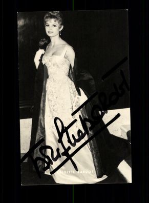Brigitte Bardot Netter Verlag Autogrammkarte Original Signiert ## BC 113294