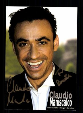 Claudio Maniscalco Autogrammkarte Original Signiert + F 1488