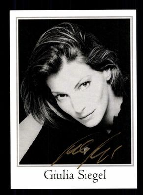Giulia Siegel Autogrammkarte Original Signiert # BC 92499