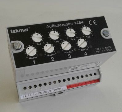 Tekmar Aufladeregler 1484 für Elektroheizungen als Ersatz Geräteserie 10.. 14..