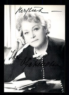 Olga Tschechowa Autogrammkarte Original Signiert # BC 138642