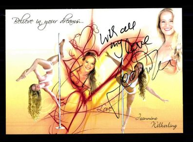 Jeannine Wilkerling Autogrammkarte Original Signiert # BC 92525