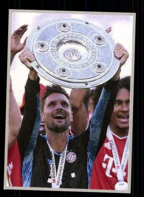 Sven Ulreich Autogrammkarte Bayern München Deutscher Meister