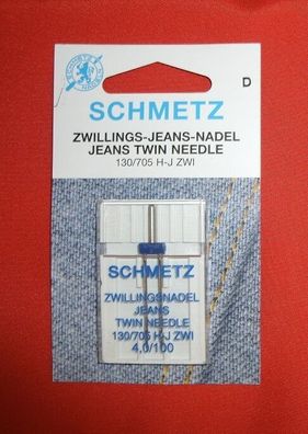 Schmetz-Zwillingsnadel H-J ZWI 4.0/100