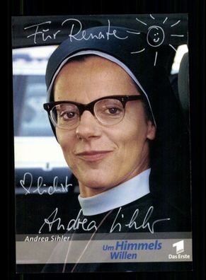 Andrea Sihler Um himmels willen Autogrammkarte Original Signiert + F 1824