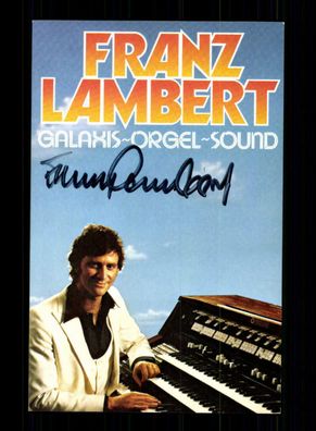 Franz Lambert Autogrammkarte Original Signiert ## BC 96150