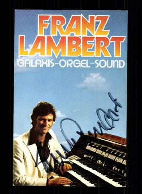 Franz Lambert Autogrammkarte Original Signiert ## BC 96151