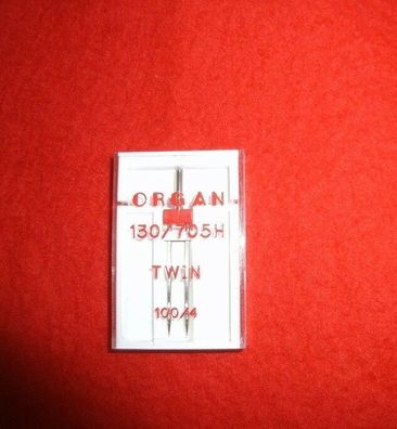 Organ Zwillingsnadel; System 130/705H, TWIN 100/4.0
