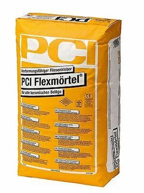 PCI Flexmörtel 25 kg Fliesenkleber Flex-Kleber Fliesen-Kleber auf Heizestrich