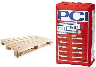 PCI FT Extra 42 x 25 kg für Steingut-, Steinzeug- und Feinsteinzeugfliesen