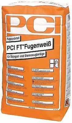 PCI FT Fugen-Weiß 25 kg Fugenmörtel in Weiß Fugenmasse Fliesen Mosaik Verfugung