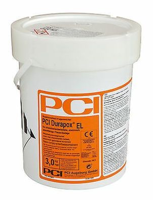 PCI Durapox EL 4 kg Reaktionsharzmörtel in Schwarz Fliesen-Kleber Fugen-Mörtel