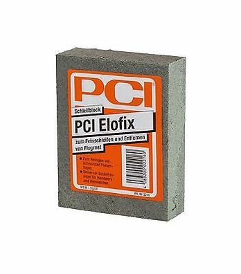 PCI Elofix, Schleifblock, Feinschleifblock für verschmutzte Fugen und Flugrost