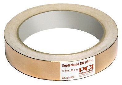 PCI Kupferband 16,5 m Selbstklebendes Band für leitfähige Systeme