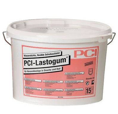 PCI Lastogum 15 kg weiß Wasserdichte flexible Schutzschicht in Dusche und Bad