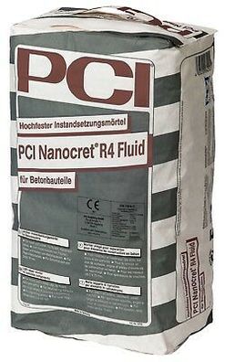 PCI Nanocret R4 Fluid 25 kg Hochfester Reparaturmörtel faserverstärkt