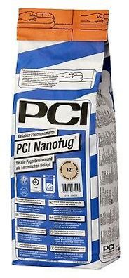 PCI Nanofug 4 kg Lichtgrau Flexfugen-Mörtel Verfugen Fliesen Flexfuge Bad Küche