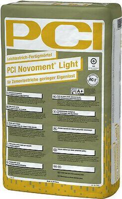 PCI Novoment® Light 2 x 15 kg Leichtestrich-Fertigmörtel für Zement-Schnell-Estrich