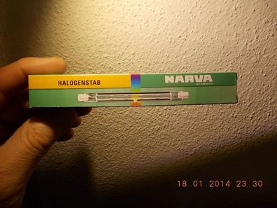 Halogen Stab NARVA 230V 400w CE R7s 118mm 11,8cm lang 400w 500w Watt Energy Saver