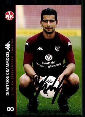 Dimitrios Grammozis 1. FC Kaiserslautern 2003/04 + A 63382