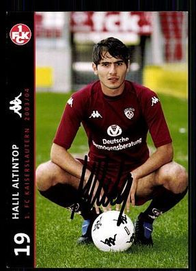 Halil Altintop 1. FC Kaiserslautern 2003-04 Autogrammkarte + A 63383