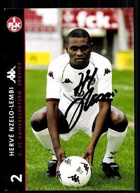 Herve Nzelo-Lembi 1. FC Kaiserslautern 2003-04 TOP + A 63384