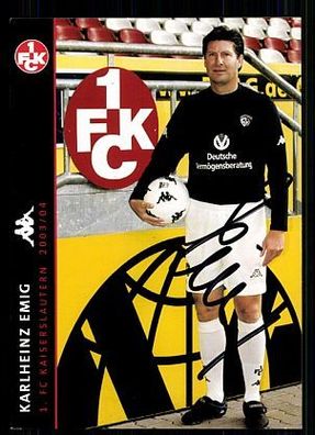 Karlheinz Ehmig 1. FC Kaiserslautern 2003-04 TOP + A 63386