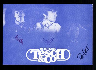 Reinhard Tesch und Co Autogrammkarte Original Signiert ## BC 43802