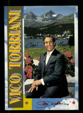 Vico Torriani Autogrammkarte Original Signiert + F 1755