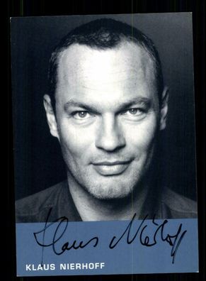 Klaus Nierhoff Autogrammkarte Original Signiert + F 1814