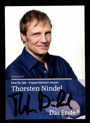 Thorsten Nindel Eine für alle Autogrammkarte Original Signiert + F 1812