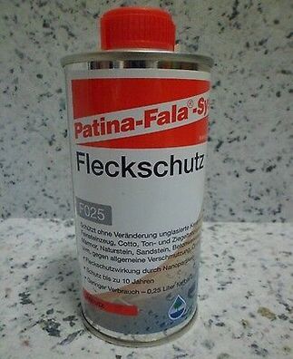 Patina Fala F025 Fleckschutz 0,25 L Fleckstop für Innen- und Außenbereich