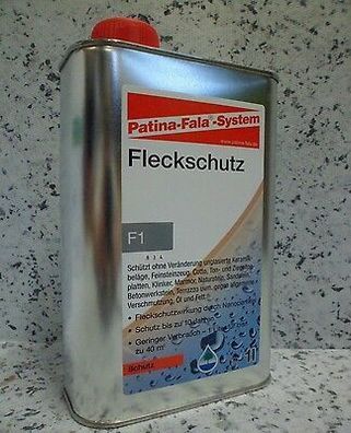 Patina Fala F1 Fleckschutz 1 L für unglasierte Keramikbeläge und Naturstein