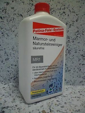 Patina Fala MR1 Marmor- und Natursteinreiniger - säurefrei 1 L für Naturstein
