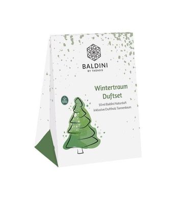 Baldini - Wintertraum Duftset 10ml ätherisches Öl Bio Baum als Duftholz - By Taoasis