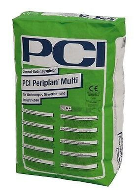 PCI Periplan Multi 25 kg Zement-Bodenausgleich Faserarmiert 3 bis 40 mm