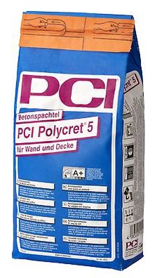 PCI Polycret® 5 5 kg Beton-Spachtel für Wand und Decke für innen und außen