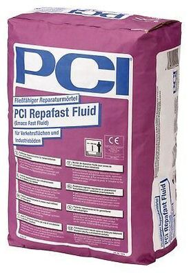 PCI Repafast® Fluid 25 kg Fließfähiger Reparaturmörtel für Industrieböden