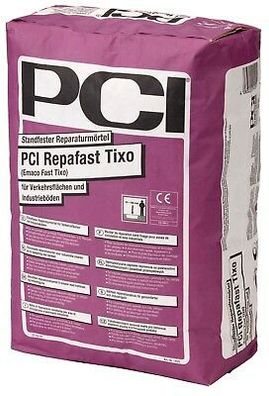 PCI Repafast® Tixo 25 kg Standfester Reparaturmörtel für Verkehrsflächen