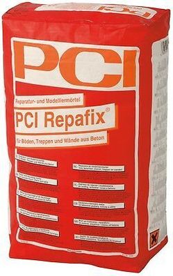 PCI Repafix® 25 kg Reparatur- und Modelliermörtel für Böden Treppen und Wände